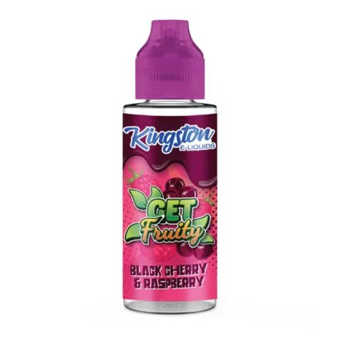 Kingston Get Fruity 100ml Shortfill E-Liquids On White Background