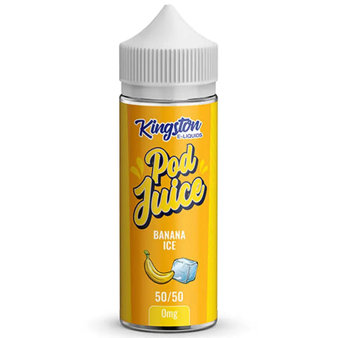 Kingston Pod Juice Banana Ice 100ml Shortfill