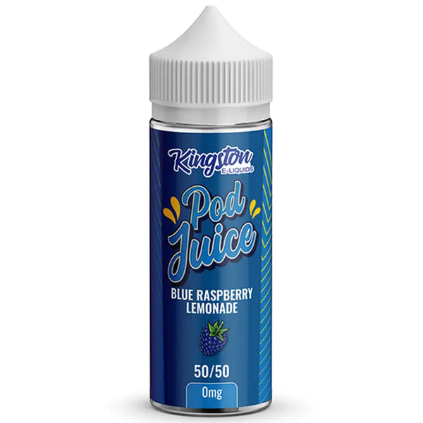 Kingston Pod Juice Blue Raspberry Lemonade 100ml Shortfill