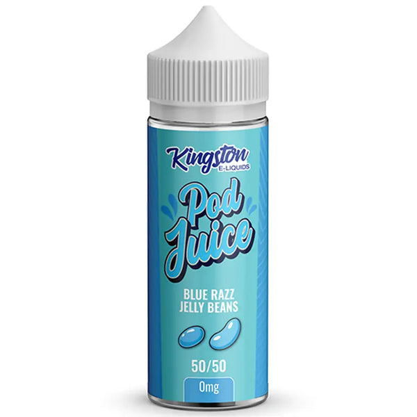 Kingston Pod Juice Blue Razz Jelly Beans 100ml Shortfill