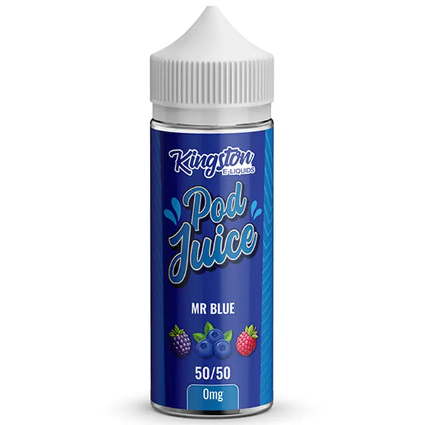 Kingston Pod Juice Mr Blue 100ml Shortfill