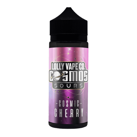 Lolly Vape Co. Cosmos Sours 100ml Shortfill E-Liquids On White Background