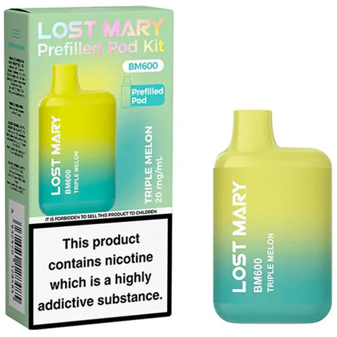 Lost Mary BM600 Prefilled Pod Kit Triple Melon