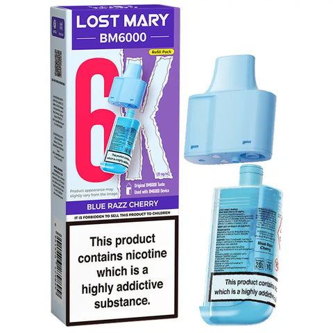 Lost Mary BM6000 Prefilled Pods + Refill Container