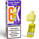 Lost Mary BM6000 Prefilled Pods + Refill Container Lemon Lime