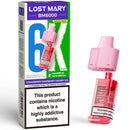 Lost Mary BM6000 Prefilled Pods + Refill Container Strawberry Raspberry Cherry Ice