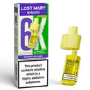 Lost Mary BM6000 Prefilled Pods + Refill Container Banana Volcano