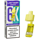 Lost Mary BM6000 Prefilled Pods + Refill Container Blue Razz Lemonade