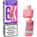Lost Mary BM6000 Prefilled Pods + Refill Container Cherry Berry