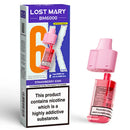 Lost Mary BM6000 Prefilled Pods + Refill Container Strawberry Kiwi