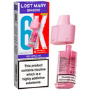 Lost Mary BM6000 Prefilled Pods + Refill Container Red Apple Ice