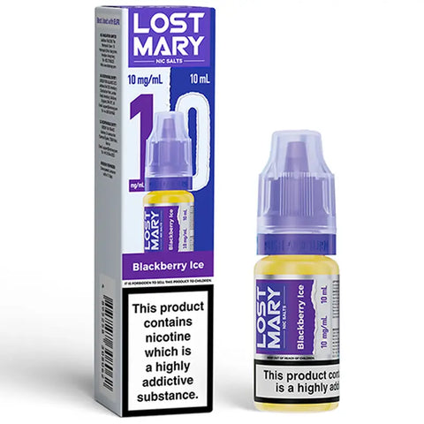 Lost Mary Nic Salts 10ml Blackberry Ice 10mg