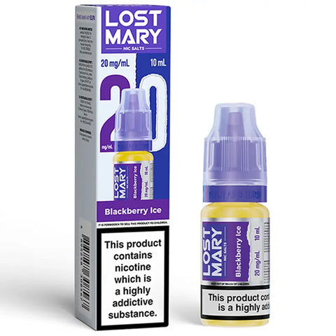 Lost Mary Nic Salts 10ml Blackberry Ice 20mg