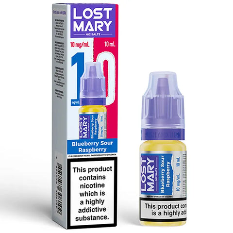 Lost Mary Nic Salts 10ml Blueberry Sour Raspberry 10mg