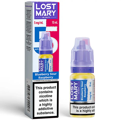 Lost Mary Nic Salts 10ml Blueberry Sour Raspberry 5mg