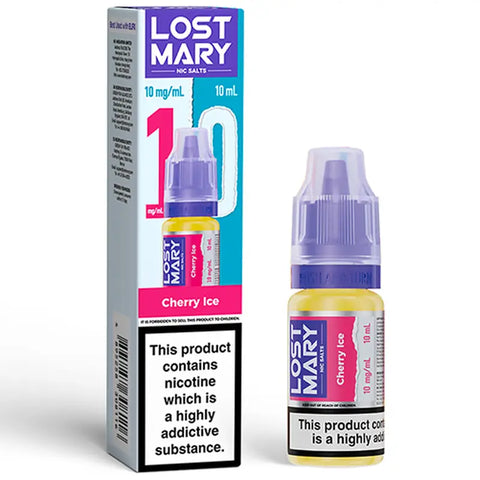 Lost Mary Nic Salts 10ml Cherry Ice 10mg