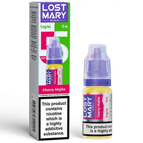 Lost Mary Nic Salts 10ml Cherry Mojito 5mg