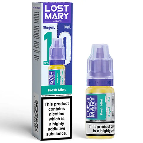 Lost Mary Nic Salts 10ml Fresh Mint 10mg