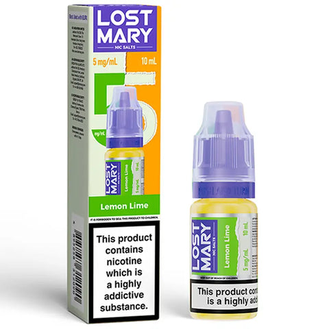 Lost Mary Nic Salts 10ml Lemon Lime 5mg