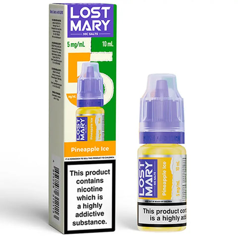 Lost Mary Nic Salts 10ml Pineapple Ice 5mg