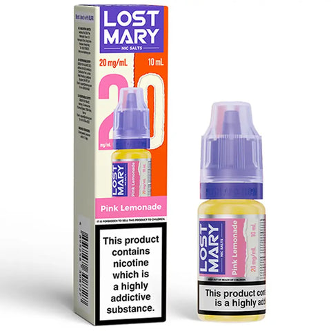 Lost Mary Nic Salts 10ml Pink Lemonade 20mg