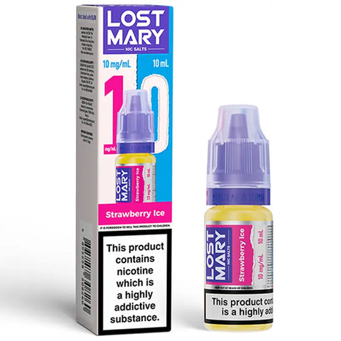 Lost Mary Nic Salts 10ml Strawberry Ice 10mg