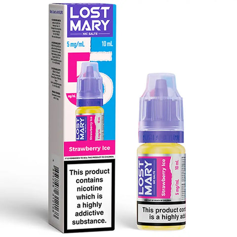 Lost Mary Nic Salts 10ml Strawberry Ice 5mg