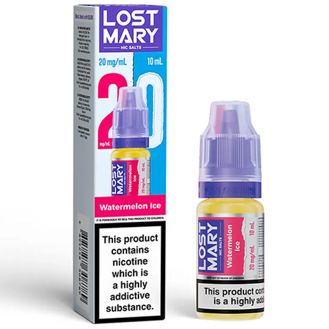 Lost Mary Nic Salts 10ml Watermelon Ice 20mg