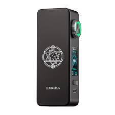 lost vape centaurus m100 box mod gunmetal grey on white background