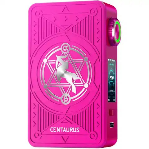 Lost Vape Centaurus M200 Box Mod Pink Planet On White Background