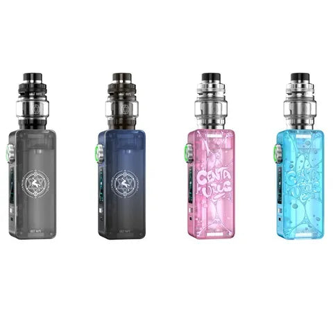 lost vape centaurus n100 vape kit all colours on white background