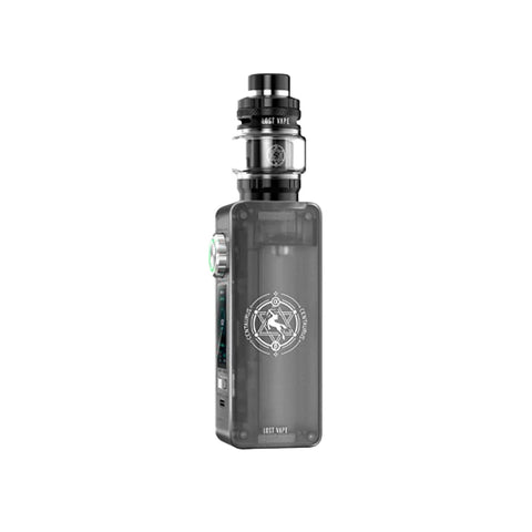 lost vape centaurus n100 vape kit grey rock on white background