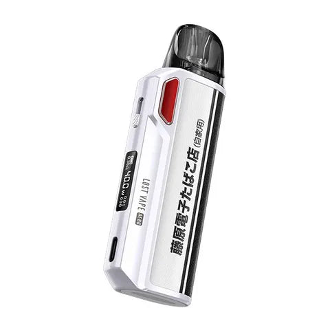 lost vape thelema elite 40 pod vape akina speed on white background