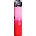 Lost Vape Ursa Nano S Vape Pod Rose Red On White Background