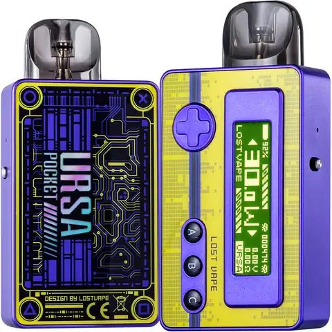 Lost Vape Ursa Pocket Pod Kit Saiyan Trunk On White Background