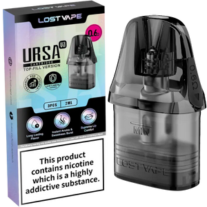 Lost Vape Ursa V3 Replacement Pods 0.6ohm