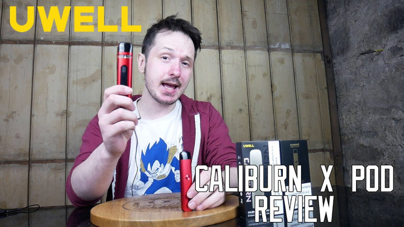 Vaping 101 Youtube Thumbnail Caliburn X Pod