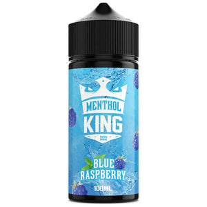 Menthol King 100ml Shortfill Vape Juice Blue Raspberry