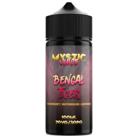 Mystic Juice 100ml Shortfill Vape Juice Bengal Tiger