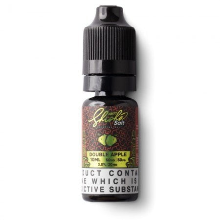 Nasty Juice Nic Salt E-Liquids Double Apple / 10mg On White Background