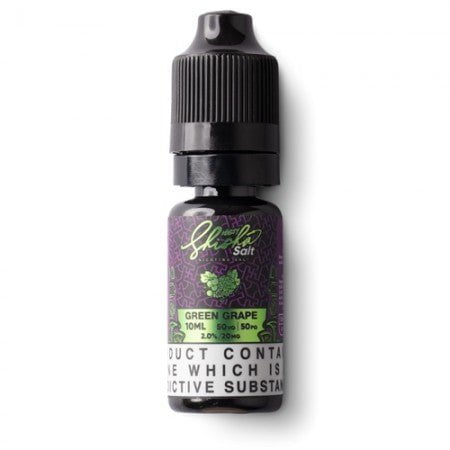 Nasty Juice Nic Salt E-Liquids Green Grape / 10mg On White Background