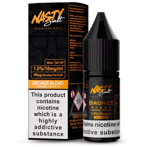 Nasty Salt Nic Salts 10ml Bronze Blend
