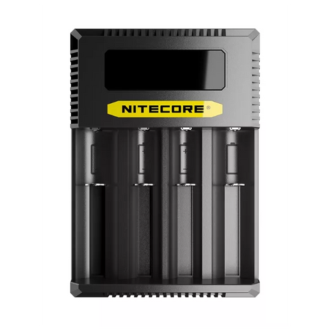 nitecore ci4 4 bay battery charger on white background