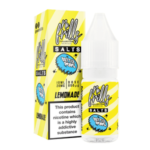 No Frills Bottle Pops 10ml Nic Salt E-Liquid Lemonade