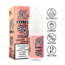 No Frills Twisted Fruits 10ml Nic Salt E-Liquid Strawberry Watermelon