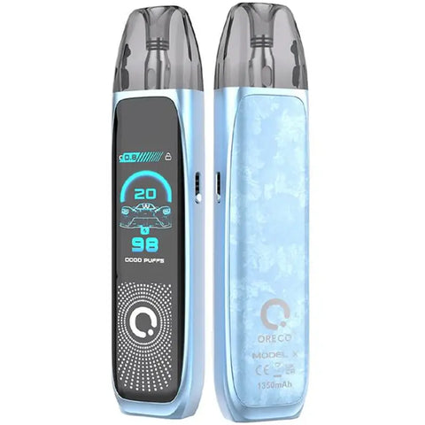 Oreco Model X Pod Vape Kit Ice Blue