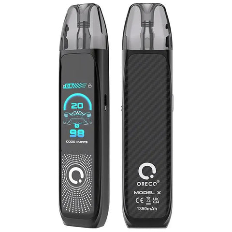 Oreco Model X Pod Vape Kit Midnight Black