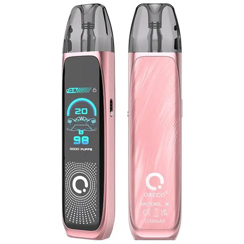 Oreco Model X Pod Vape Kit Sakura Pink