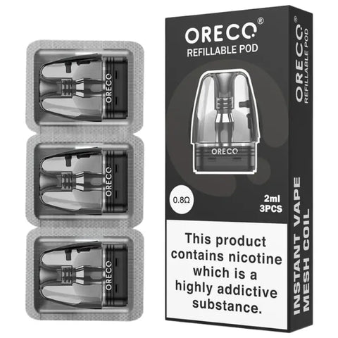Oreco Replacement Pods 0.8ohm