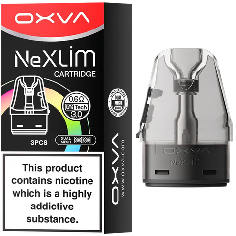 OXVA NeXlim Replacement Pods 0.6ohm UniTech 3.0 XL